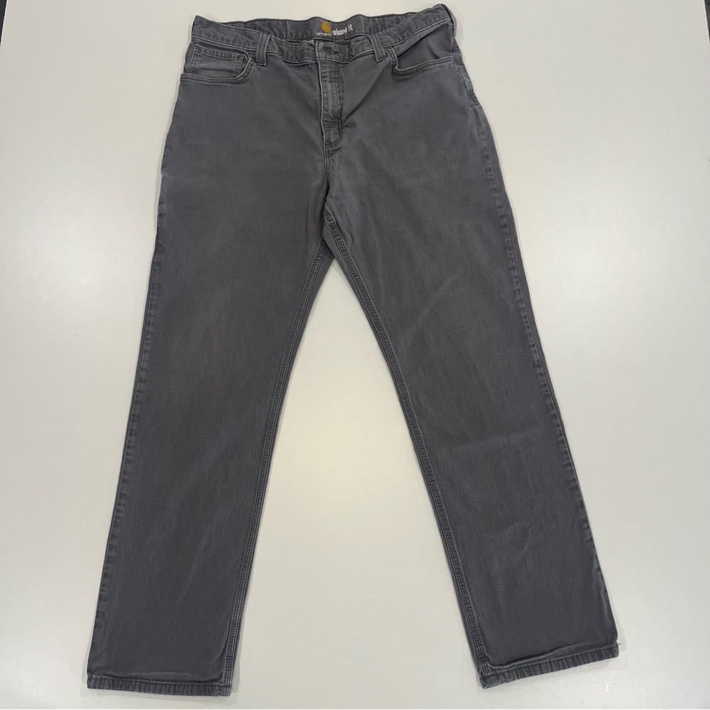 CARHARTT Gray Relaxed Fit Pants | Mens 38x34